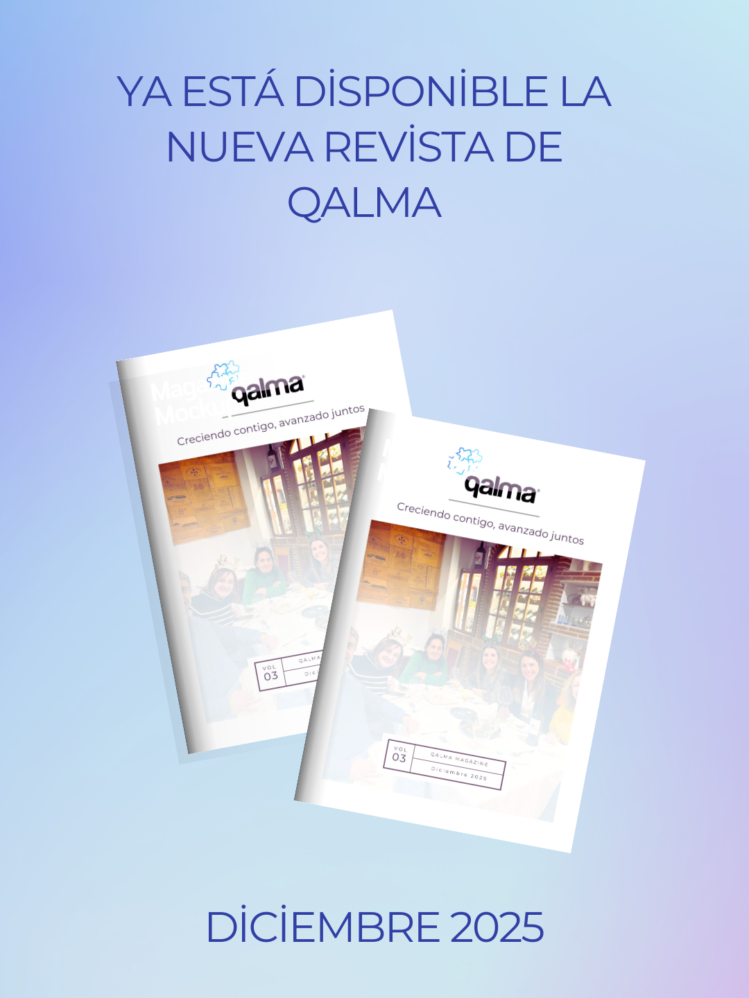 Ya está disponible la nueva revista de Qalma | Tercer cuatrimestre 2025