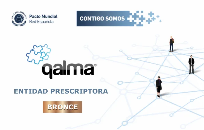 Qalma obtiene el reconocimiento como Entidad Prescriptora Bronce del Pacto Mundial